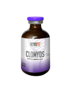 Frasco de Clomyd para recuperación hormonal y soporte de testosterona Myosfit México