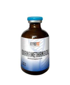 Vial de Dianbol (Dianabol) grado investigación para masa y fuerza Myosfit México