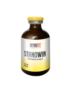 Vial de Anavar y Winstrol Myosfit 40ml en solución oral con gotero de precisión