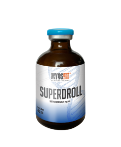 Frasco de Superdrol para investigación de dureza y definición muscular Myosfit México