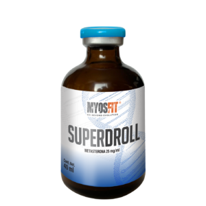 Frasco de Superdrol para investigación de dureza y definición muscular Myosfit México
