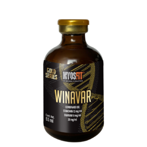 Vial de Anavar sublingual para investigación de fuerza y definición Myosfit